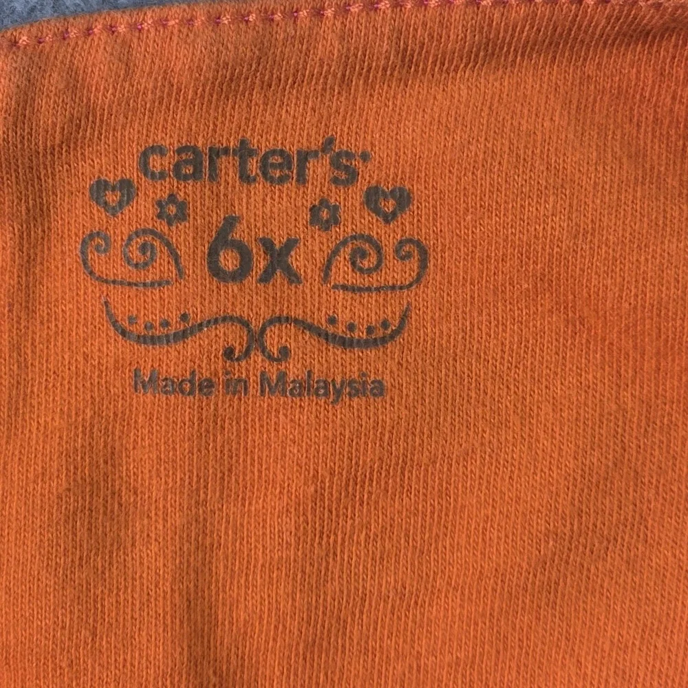 Carter's Pink Striped Tunic and Leggings Set Kid Girls 6X Casual Playwear School